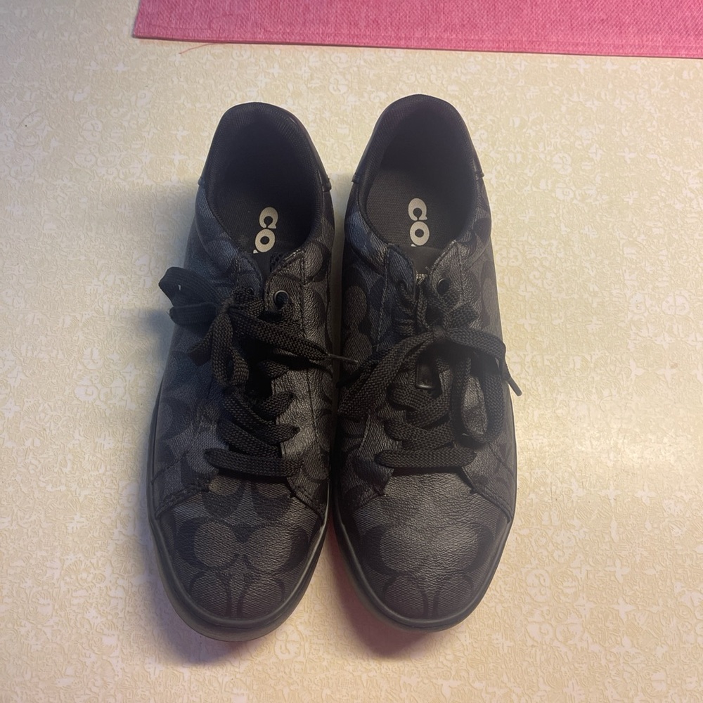 Coach Monogram Black Sneakers